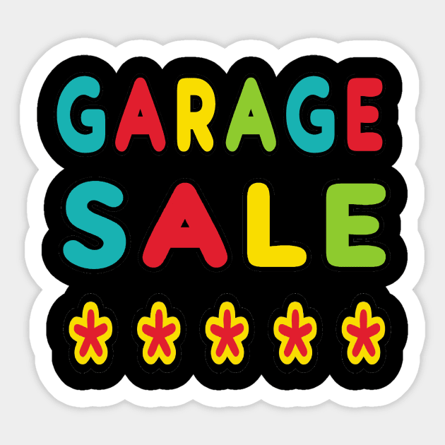 Garage Sale Sticker by Mark Ewbie